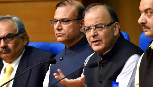 "In the field of indirect taxation, we are in process of creating history by bringing most important indirect tax reform -- the GST," Jaitley said. (PTI file Photo)