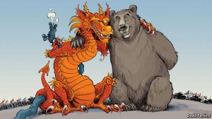 The crisis in Ukraine is drawing Russia closer to China. But the relationship is far from equal(from the economist)
