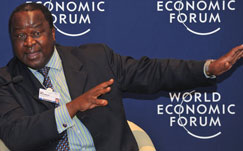 Tito Mboweni speaks during Lessons from the New Champions session at the World Economic Forum on Africa, held in Cape Town from 4 to 6 May 2011. (Image: World Economic Forum, Wikimedia Commons)