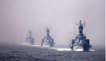Indian Navy warships in the Arabian Sea. New Delhi has been alarmed by the interest shown by Sri Lanka and Maldives in Beijing's maritime silk route initiative. (TOI file photo)
