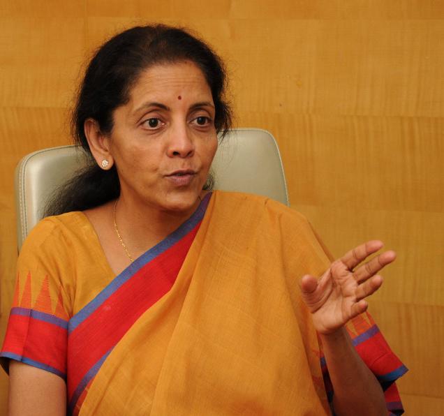 Nirmala Sitharaman Photo: Bijoy Ghosh
