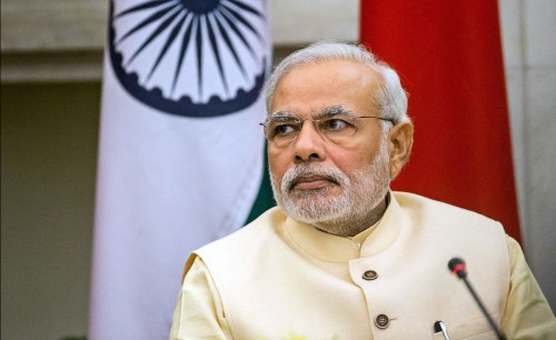 Indian Prime Minister Narendra Modi. Photographer: Graham Crouch/Bloomberg