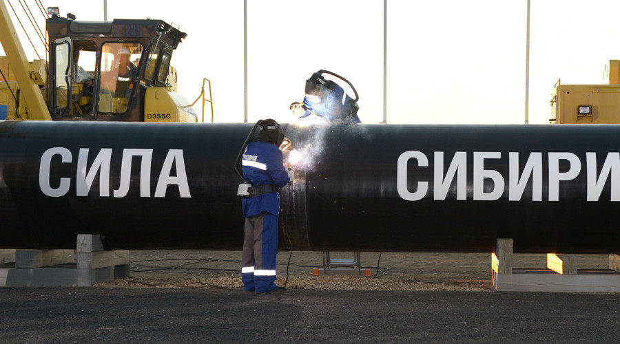 Power of Siberia pipeline © Aleksey Nikolskyi / RIA NOVOSTI