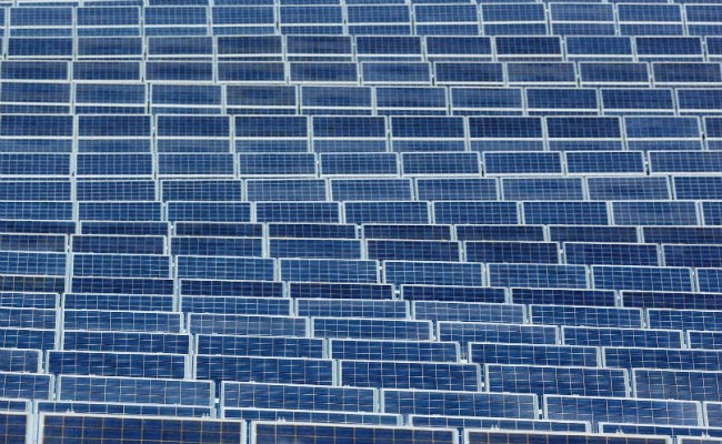 Representational Image: A Solar Park (AFP Photo)