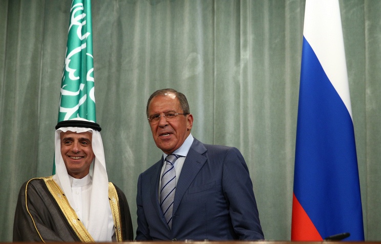 Adel al-Jubeir and Sergey Lavrov. © TASS/Stanislav Krasilnikov