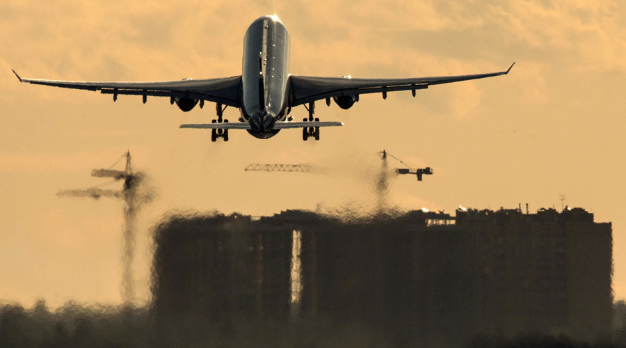 2605083 04/09/2015 An Aeroflot Airbus A330 passenger airliner takes off from Sheremetyevo international airport. Maksim Blinov/RIA Novosti