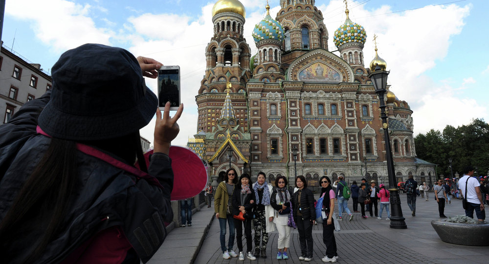 Russian tourism is thriving and the amount of Chinese tourists arriving to Russia is growing exponentially. © AFP / OLGA MALTSEVA