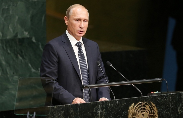 Russian President Vladimir Putin said his visit to the UN was productive and useful. © EPA/MATT CAMPBELL