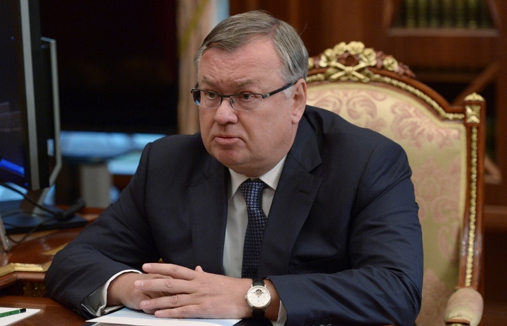 Andrey Kostin© Alexey Nikolsky/Russian presidential press service/TASS