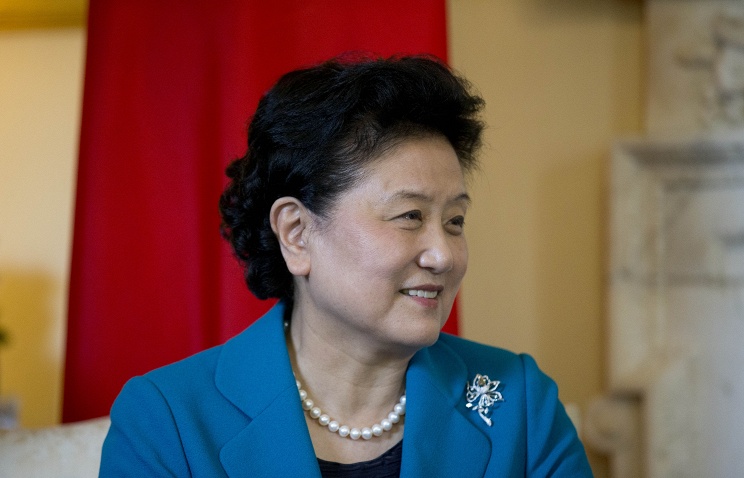 China’s Vice Premier of the State Council Liu Yandong. © AP Photo/Matt Dunham-Pool