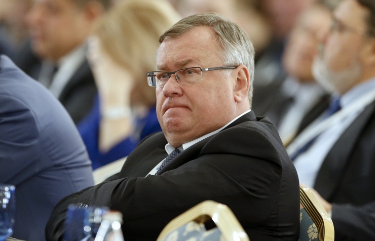 VTB head Andrey Kostin © Mikhail Japaridze/TASS