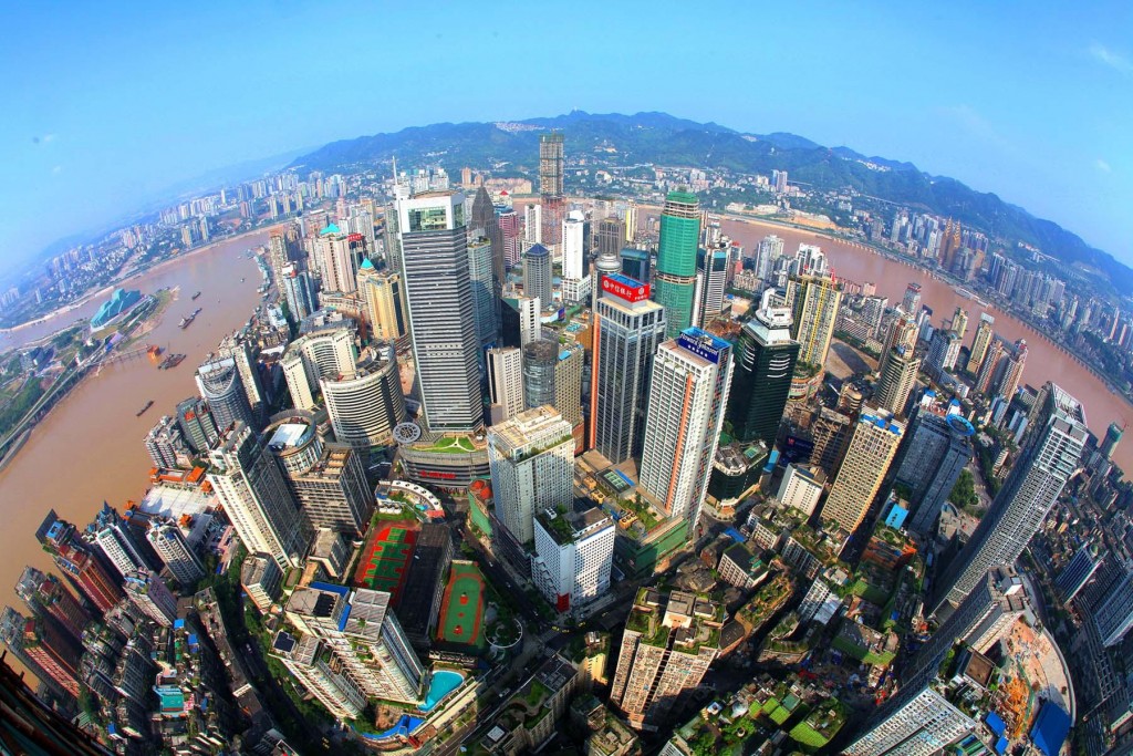 Chongqing is a sprawling metropolis with a population of seven million in the urban centre.