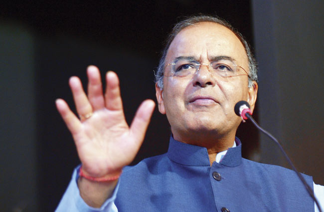 Finance Minister Arun Jaitley
