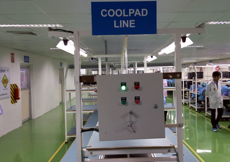 Coolpad's factory in India
