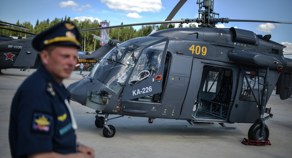 Russian Minister of Trade and Industry said that New Delhi is ready to co-produce with Russia some 200 Ka-226 helicopters in India. © Sputnik/ Ramil Sitdikov