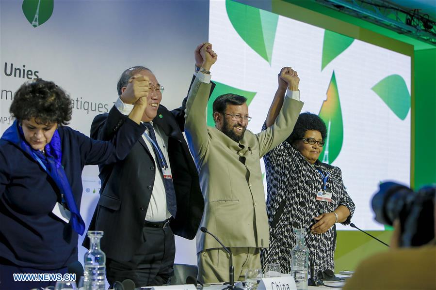 Prakash Javadekar with counterparts from BASIC countries