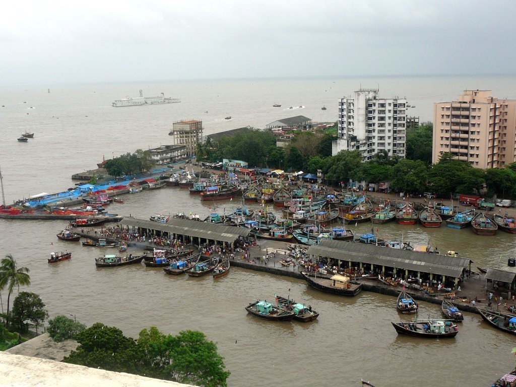 A fishing dock in Maharashtra, India. Source: Appaiah/wikipedia