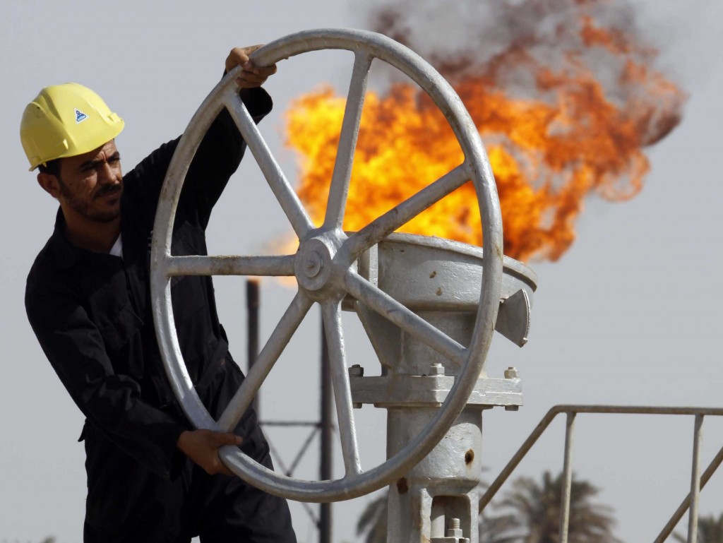 Oil production in Iraq. AP Photo/Nabil al-Jurani