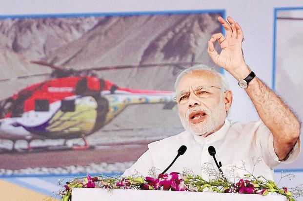 A file picture of Prime Minister Narendra Modi. Photo: PTI
