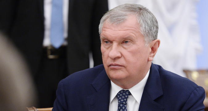 President and Chairman of the management board of Rosneft Igor Sechin Source:Source: RG