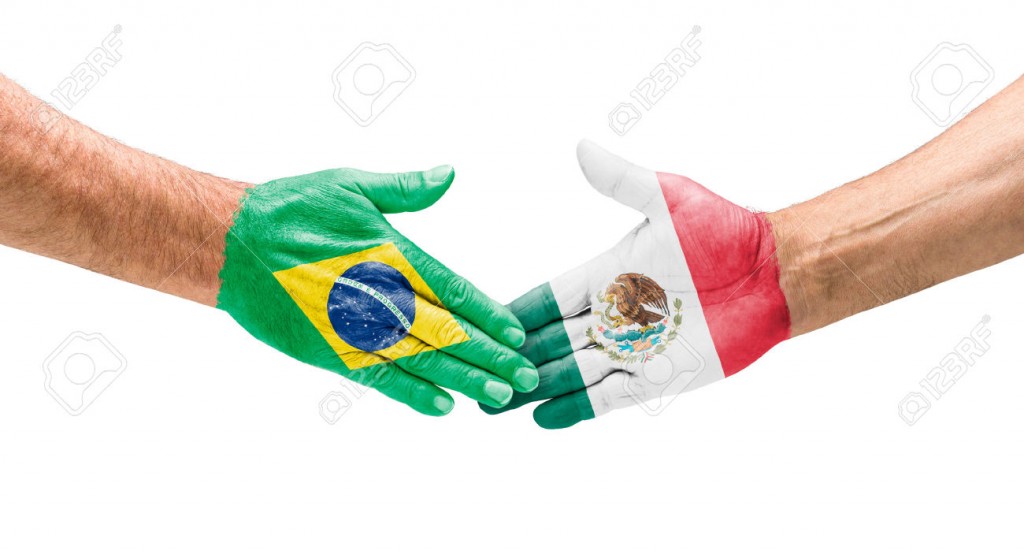 28515916-Handshake-Brazil-and-Mexico-Stock-Photo