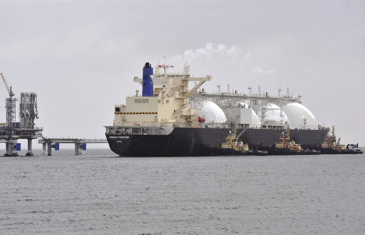 The Arctic LNG project includes the construction of a new LNG plant in the port of Sabetta, where a plant for Yamal LNG project is already under construction. © TASS/Sakhalin Energy press service