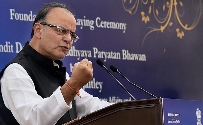 Finance Minister Arun Jaitley
