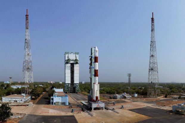Isro launched the satellite on board the PSLV-C33 at 12.50pm on Thursday. Photo: PTI