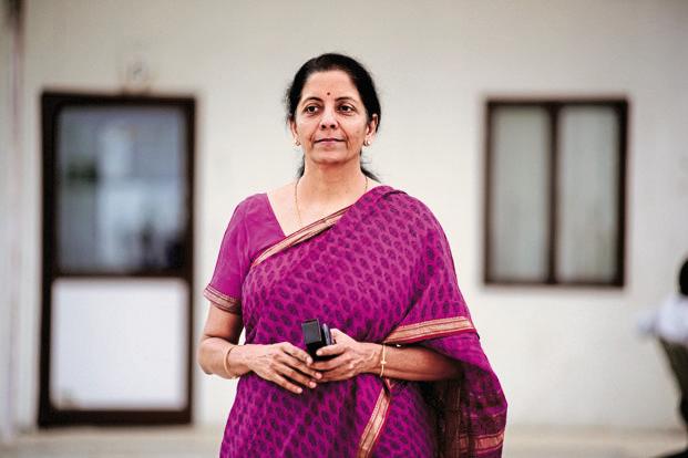 Indian Commerce Minister Nirmala Sitharaman