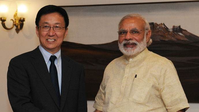 Han Zheng met with Modi