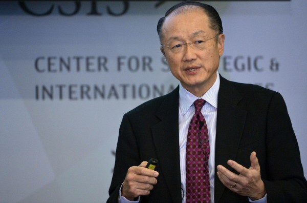 World Bank president Jim Yong Kim says low commodity prices have cut into hopes of a resurgence in emerging economies [Xinhua] 