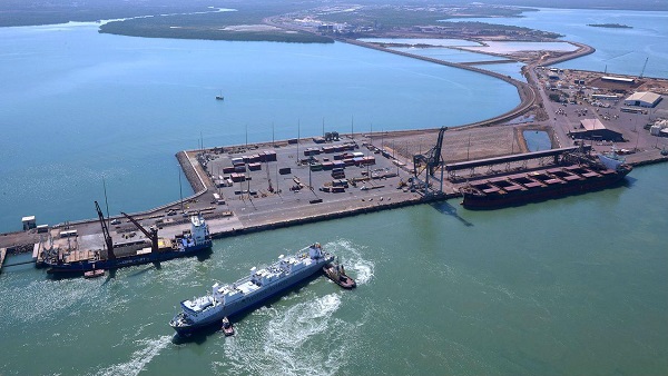 The 99-year lease of the port of Darwin to Chinese firm Landbridge has been criticised by Washington [Image: NT Government]