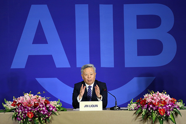 Jin Liqun, president of the AIIB.