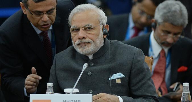 Narendra Modi at SCO summit in Ufa in 2015. Source:sco-russia.ru