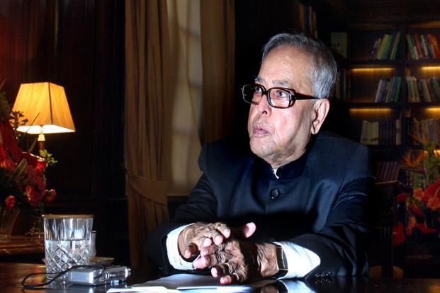 President Pranab Mukherjee. Photo: Hindustan Times