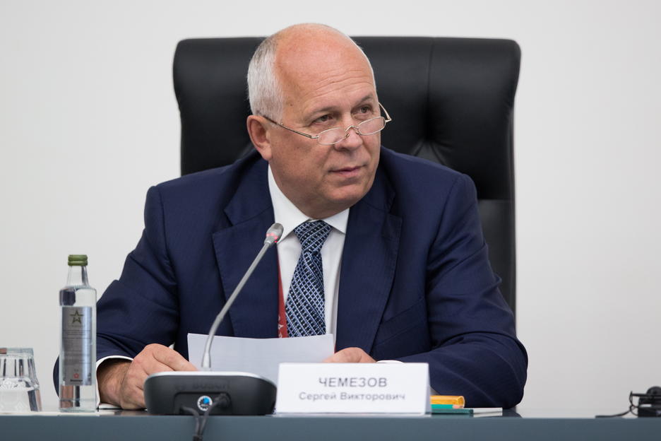 Sergei Chemezov, the CEO of Rostec. Source:Sergei Bobylev/TASS