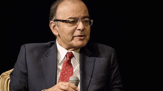 Finance minister Arun Jaitley