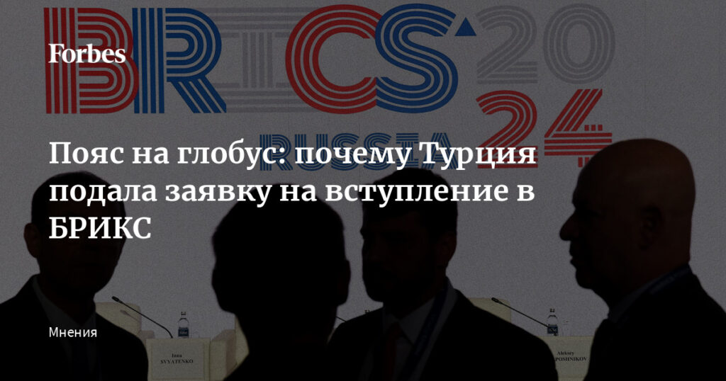 Пояс на глобус: почему Турция подала заявку на вступление в БРИКС
