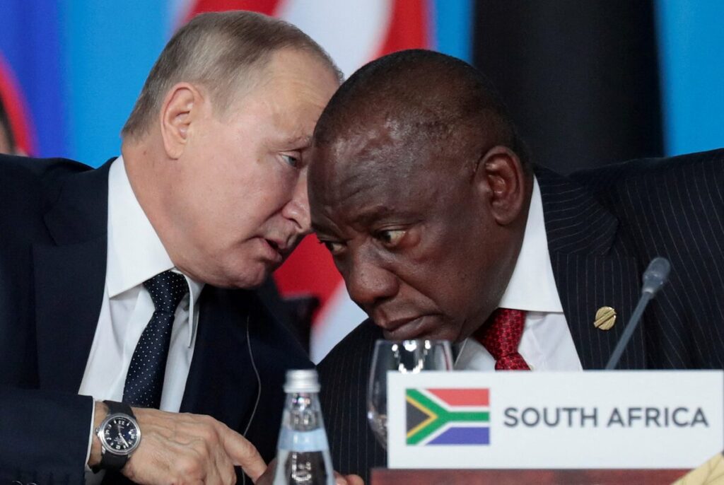 South Africa looking at options to avoid Vladimir Putin arrest warrant