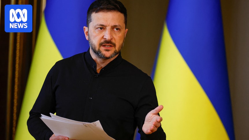 Zelenskyy accuses Putin of being 'scared' of face-to-face peace talks in Türkiye