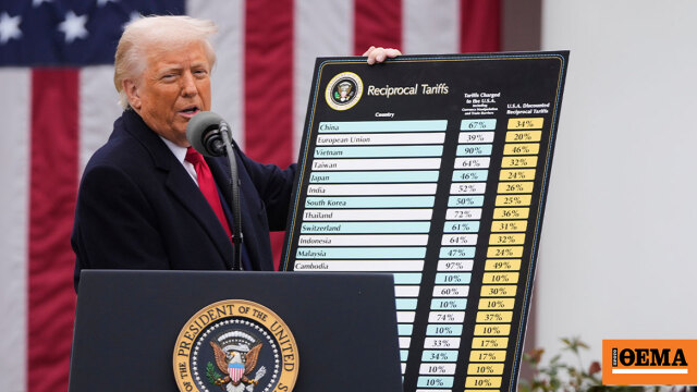 Ο Τραμπ ανακοίνωσε δασμούς 50% στις εισαγωγές από τη Βραζιλία