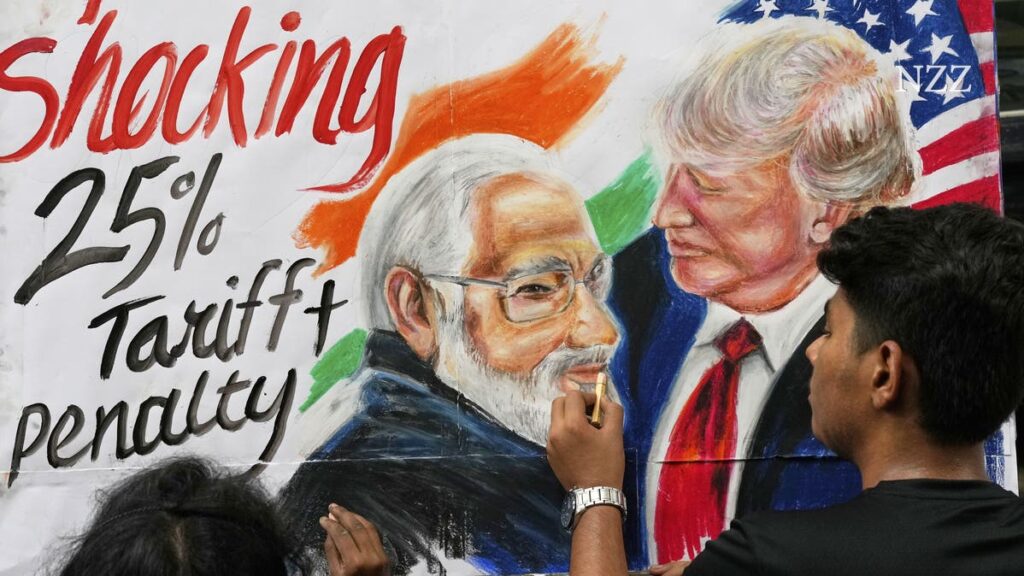 Trump contra Indien: 50%-Zölle drohen