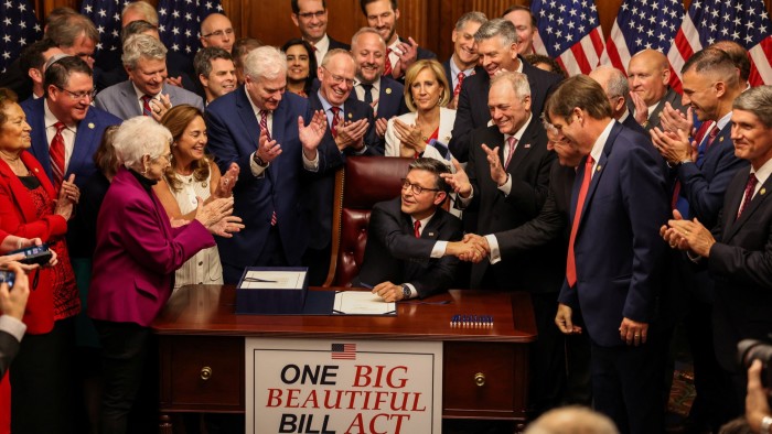 FirstFT: Trump’s ‘big, beautiful bill’ passes the House of Representatives