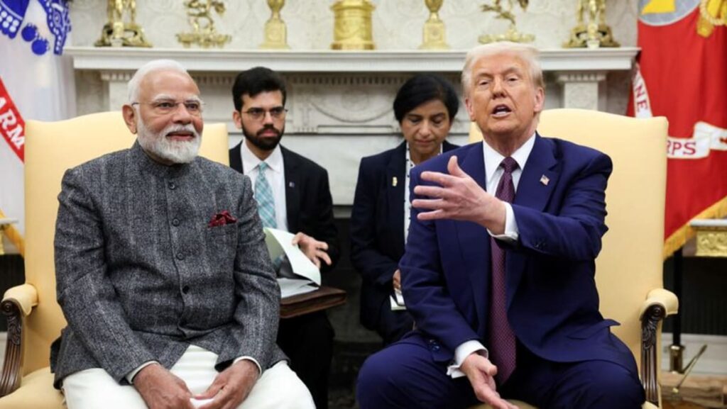 Trump says US, India still negotiating after 25% US tariff threat