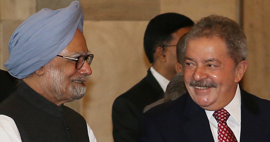 ‘Contemporâneos de governo’, diz Lula ao lamentar morte de ex-primeiro-ministro da Índia