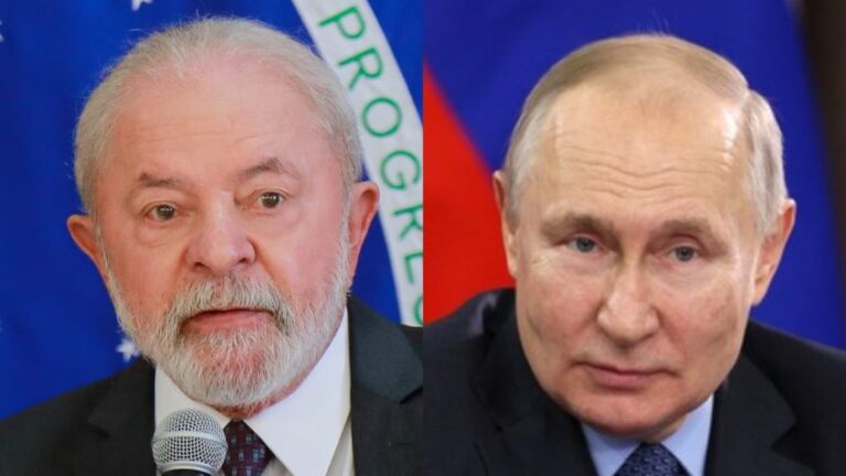 Lula lamenta ausência de Putin em encontro do Brics na África