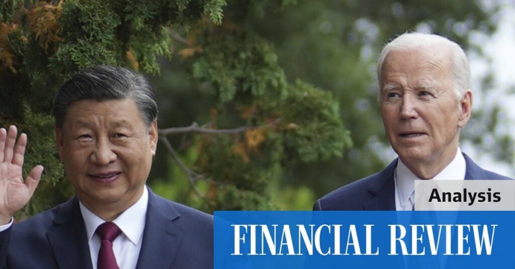 The real reason Xi met Biden