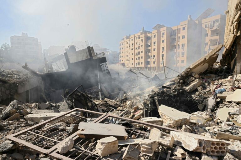 Bombardements israéliens massifs au Liban, des dépôts d’armes du Hezbollah visés