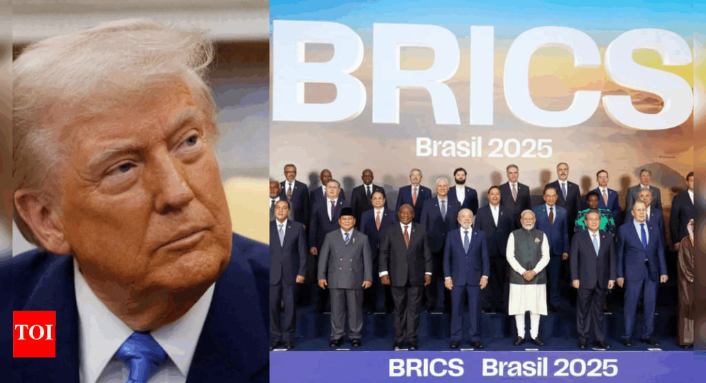 ‘Little group fading fast’: Donald Trump mocks Brics; reiterates 10% tariff threat to protect US dollar dominance