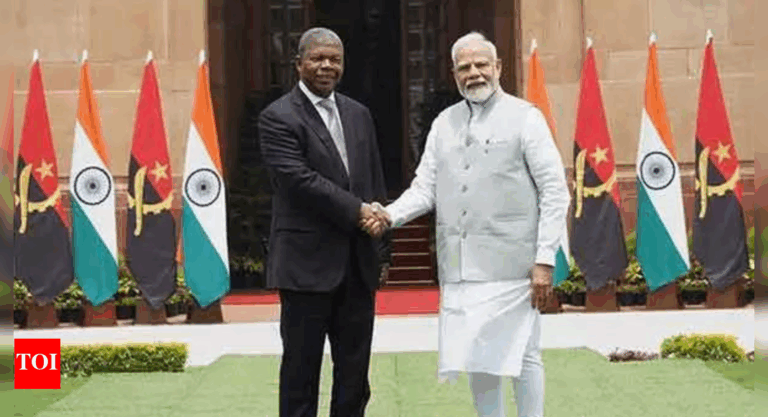 $200m defence credit line, cooperation in public infra & space tech: PM Modi holds bilateral talks with Angola's president Lourenco